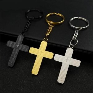 Classy Cross Key Chain for Men and Women Accessories Keyrings cb5feb1b7314637725a2e7: A BK|A GD|A SR