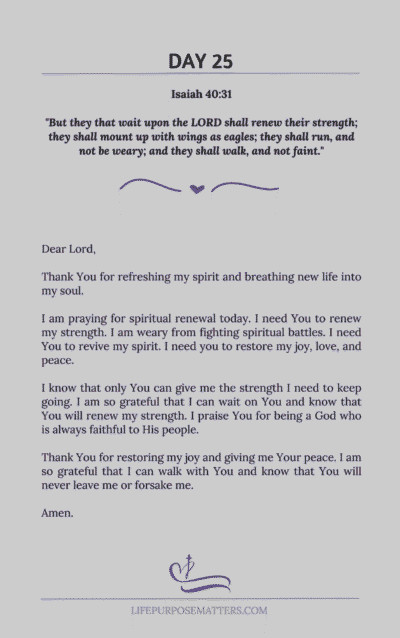 31-Day Prayer Journey: Daily Devotions for Spiritual Growth Digital Downloads eBook