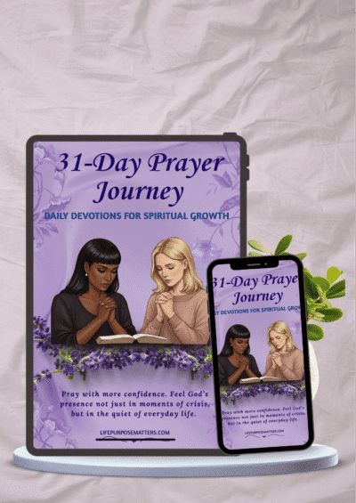 31-Day Prayer Journey: Daily Devotions for Spiritual Growth Digital Downloads eBook