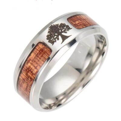 New Nordic Vikings Runes Amulet Life Tree Ring Men Stainless Steel Mosaic Wood Semi-circle Rings For Women Mens Jewelry Gift Uncategorized 2ced06a52b7c24e002d45d: 10|11|12|13|6|7|8|9