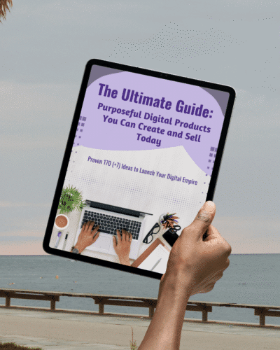 Purposeful Digital Product Ideas You Can Create and Sell Today Digital Downloads eBook