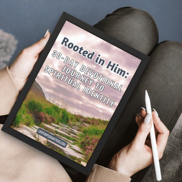 Rooted in Him: 30-Day Spiritual Identity Devotional Devotionals Digital Downloads