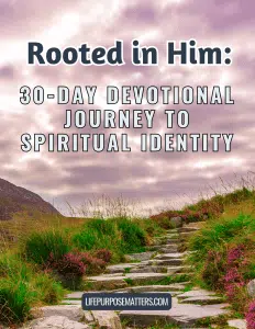 Rooted in Him: 30-Day Spiritual Identity Devotional Devotionals Digital Downloads