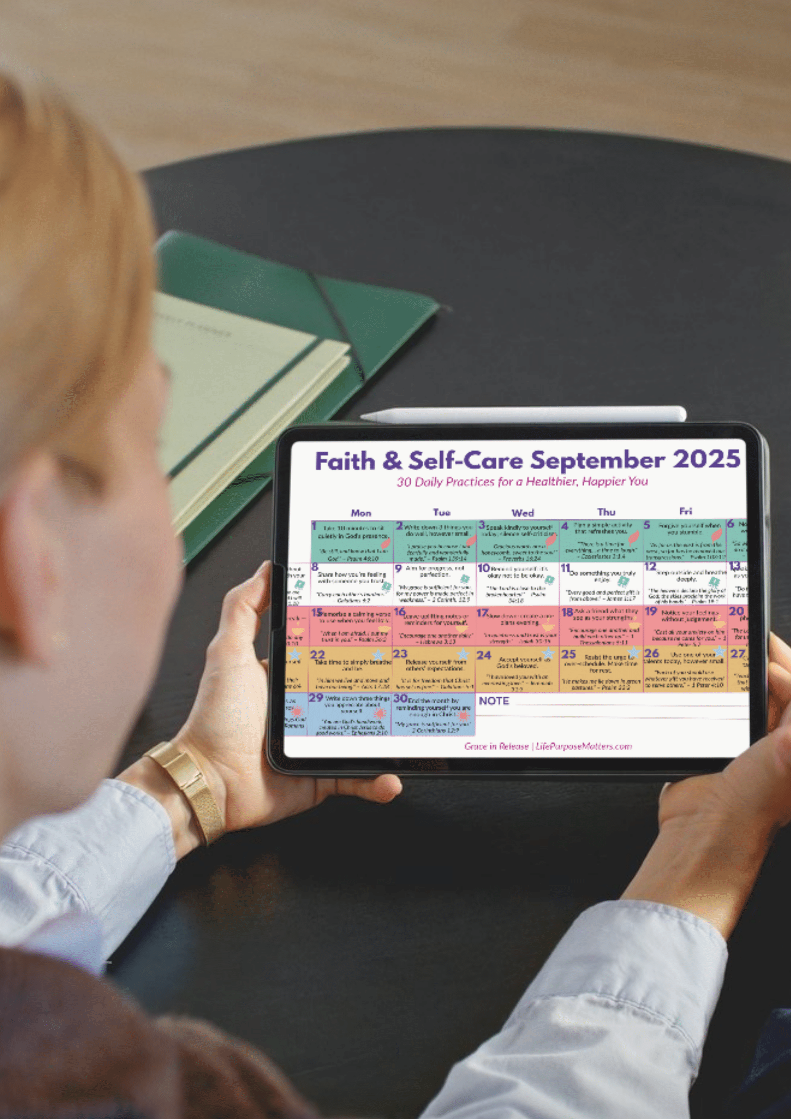 Faith & Self-Care September: 30 Daily Practices