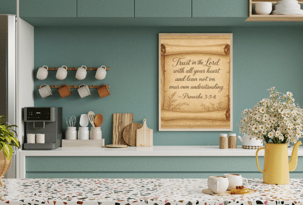 kitchen wall art from poppy and pasture art