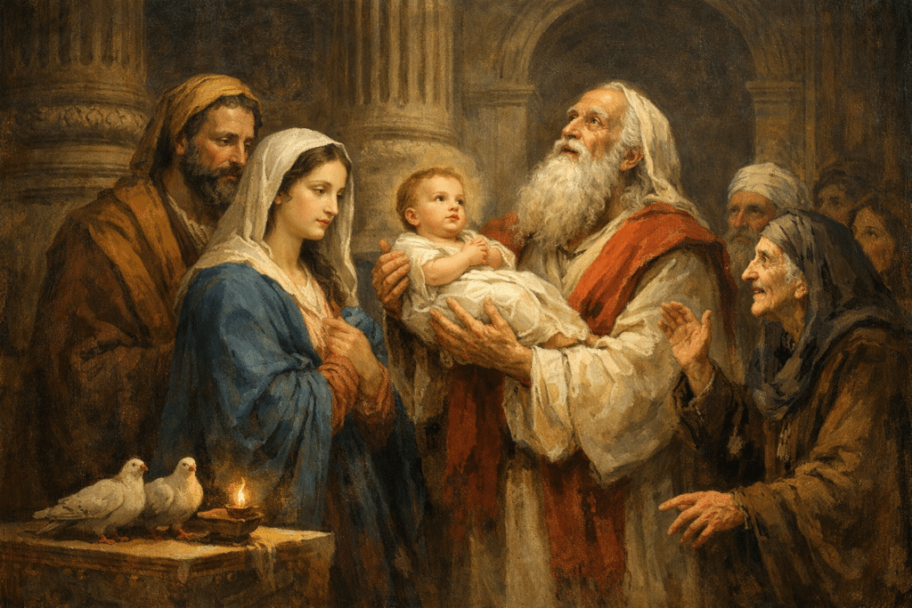 Temple Presentation Scene