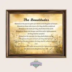 The beatitudes