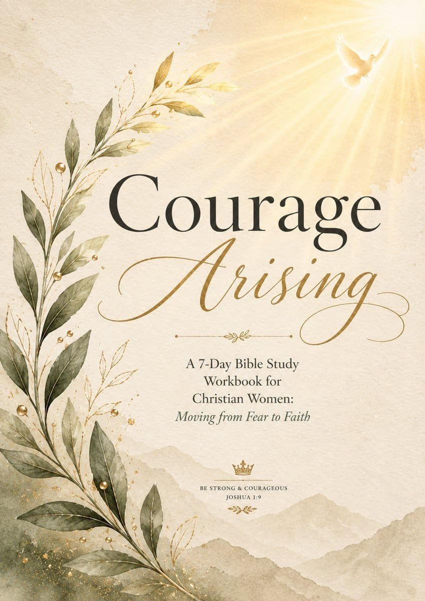 Courage Arising - A 7-Day Bible Study for Christian Women: Moving from Fear to Faith printable PDF