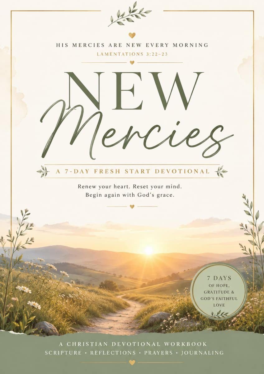 New Mercies - A 7-Day Fresh Start Devotional printable PDF