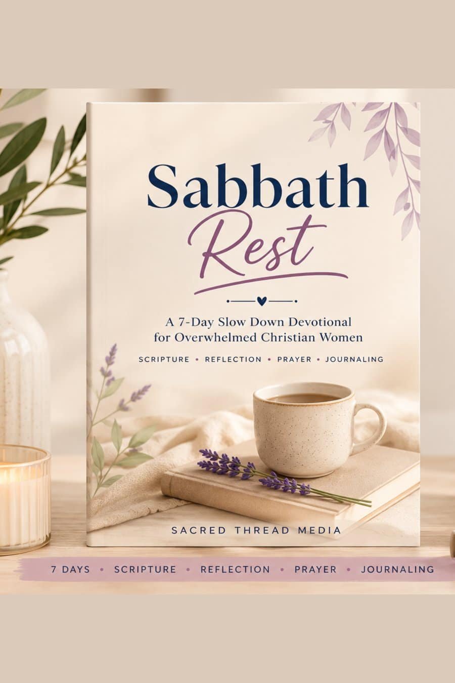 Sabbath Rest - A 7-Day Bible Study for Overwhelmed Christian Women printable PDF