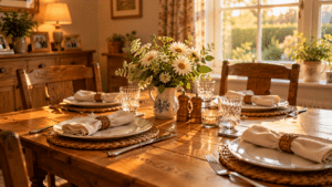 the woman who kept setting the table