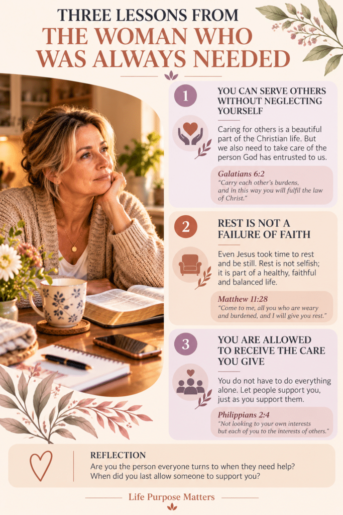 three lessons for the needed woman