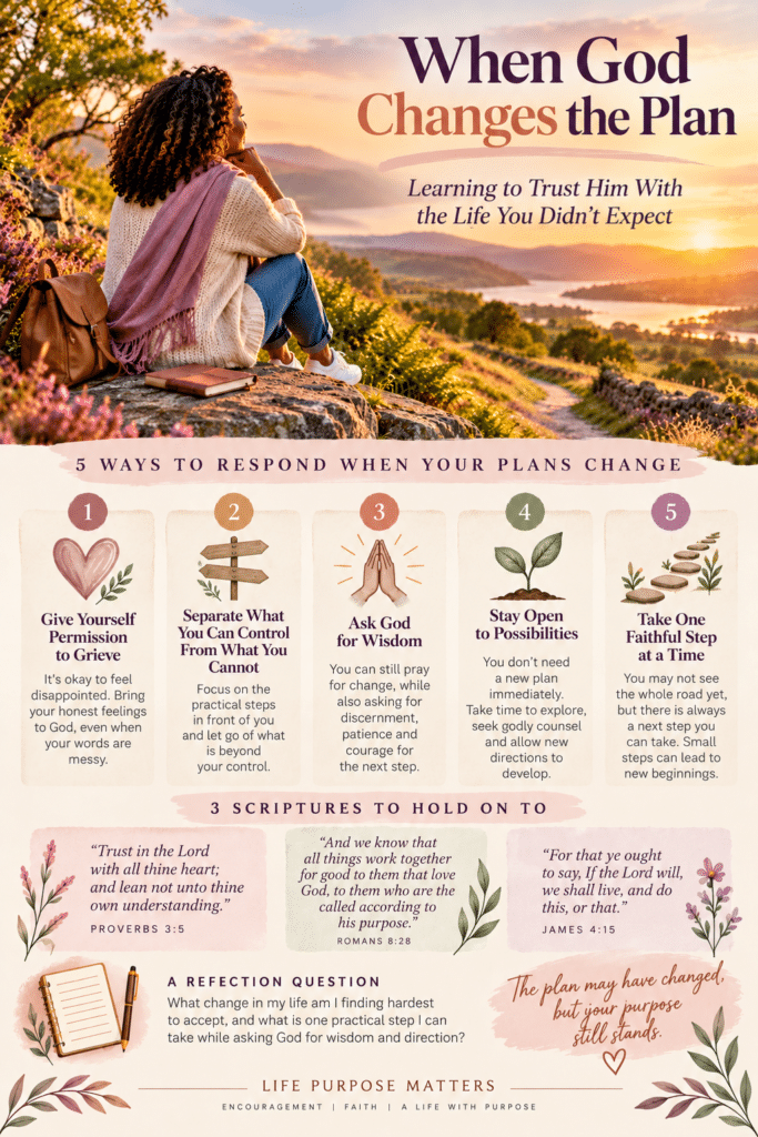 when god changes the plan