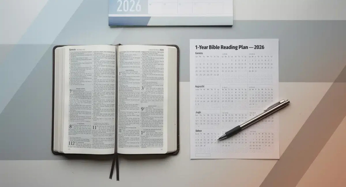 Bible Reading Plan: 1-Year Plan to Read the Bible in 2026