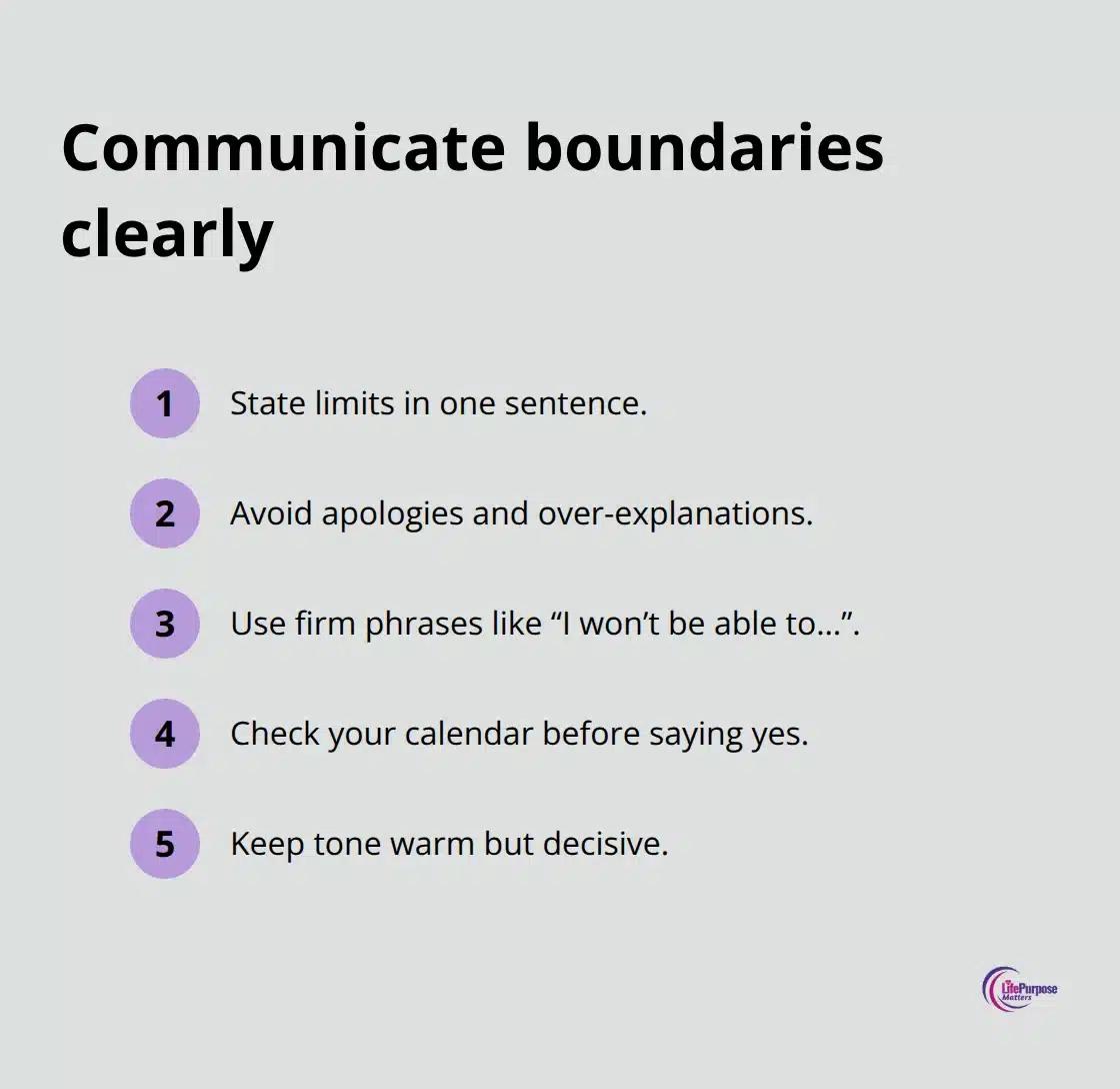 Compact tips for clear, respectful boundary communication - christian boundaries