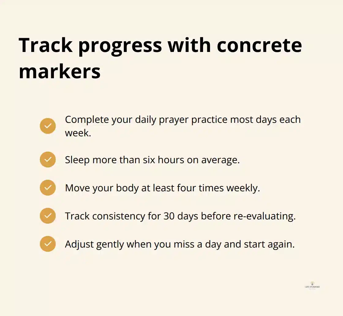 God's Plan for Holistic Healing and Restoration Checklist of measurable habits to gauge healing progress - holistic healing