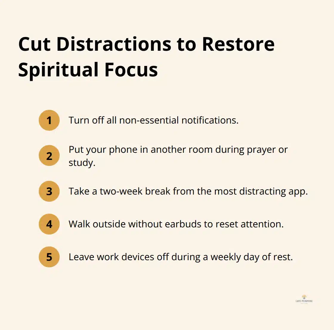 Spirit Filled Living: Walking In Power And Presence Practical steps to reduce digital noise and regain attention - spirit filled living