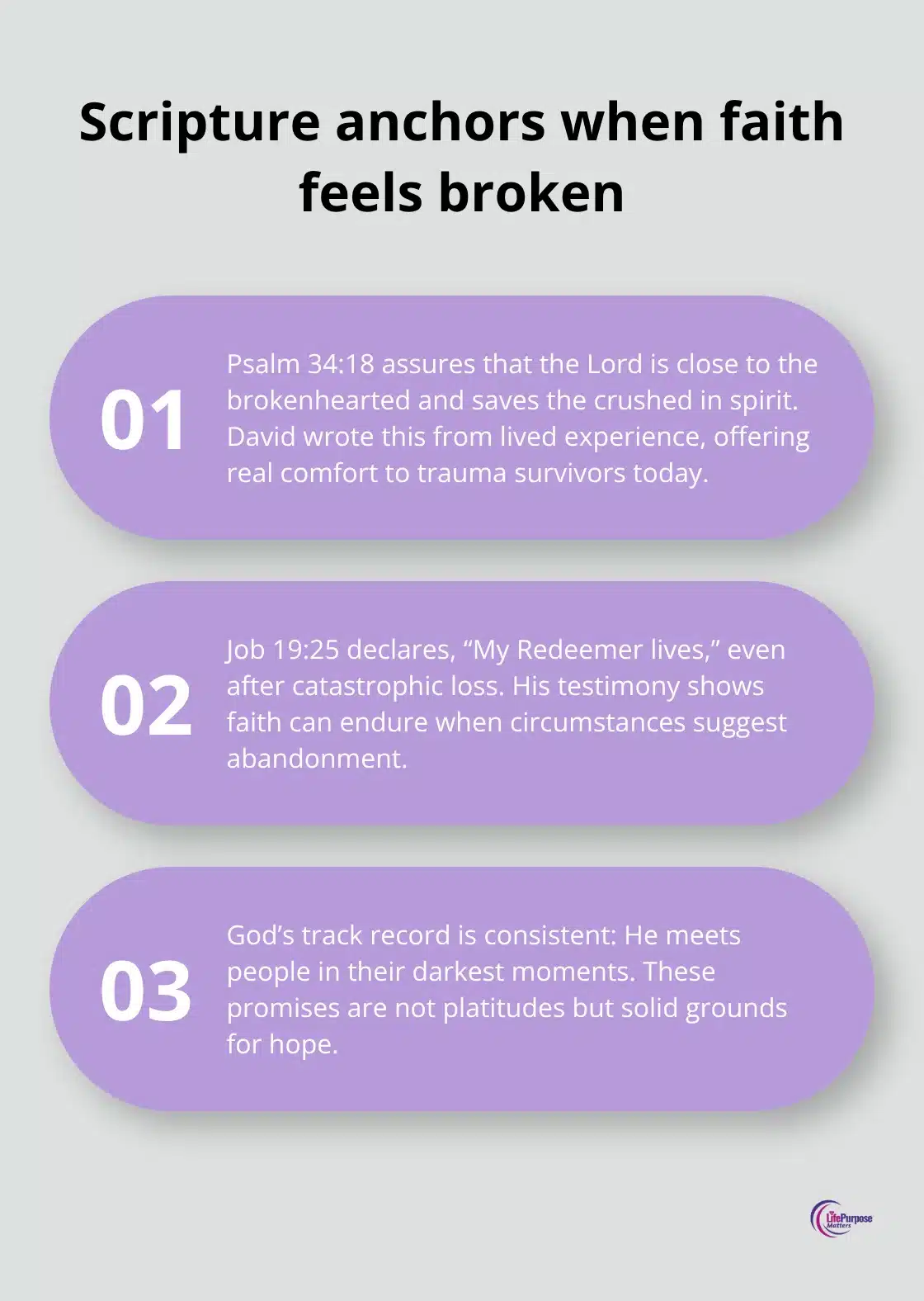 Three biblical truths that ground hope during trauma - spiritual healing