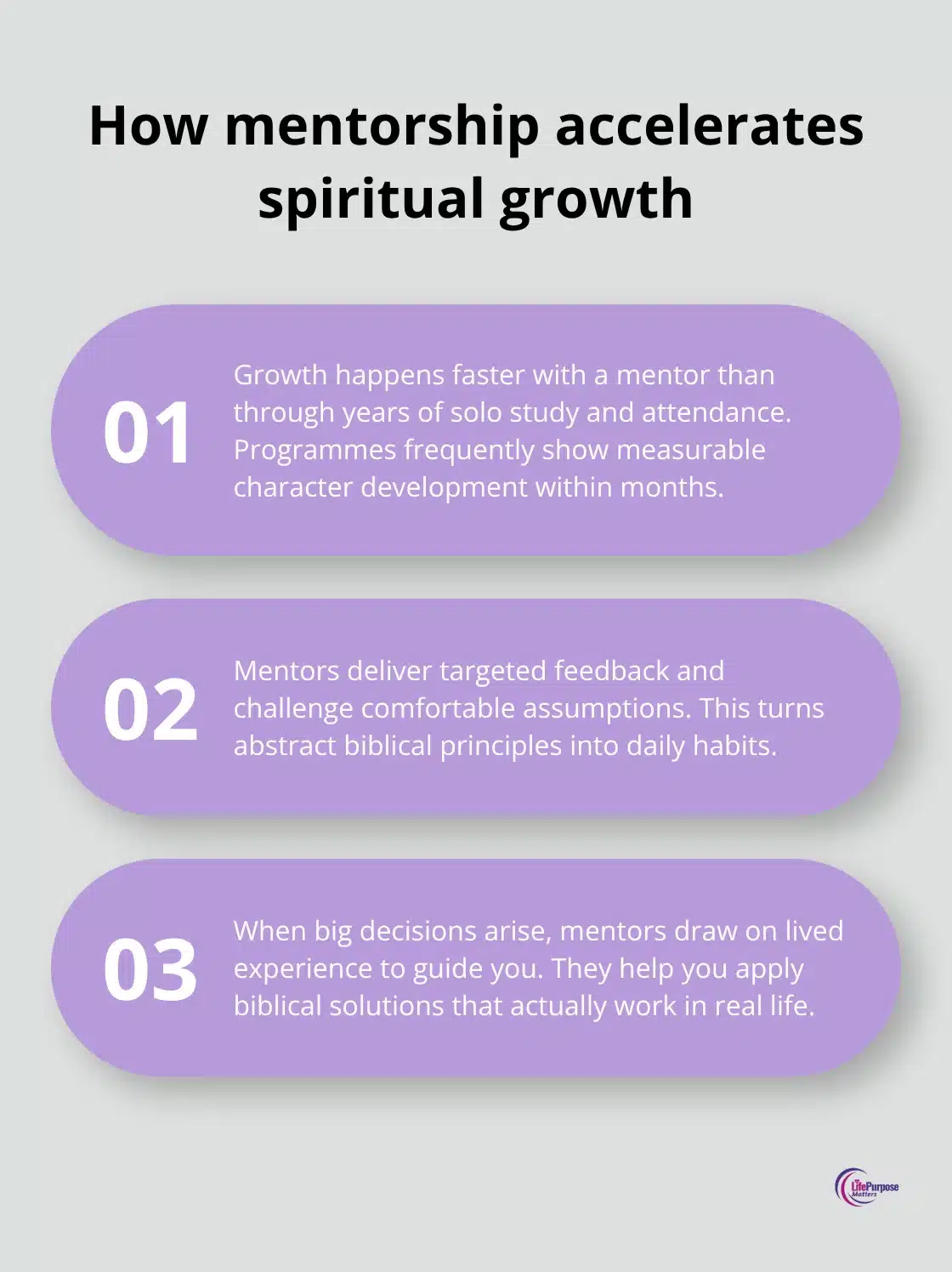 Three ways spiritual mentorship speeds up growth